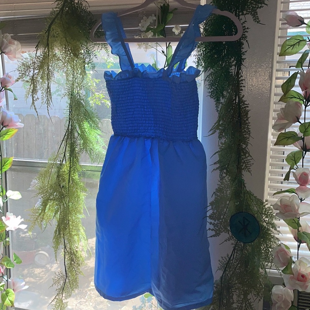 Baby blue sundress 🦋🌞